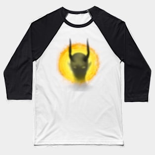 Devil Fire Baseball T-Shirt